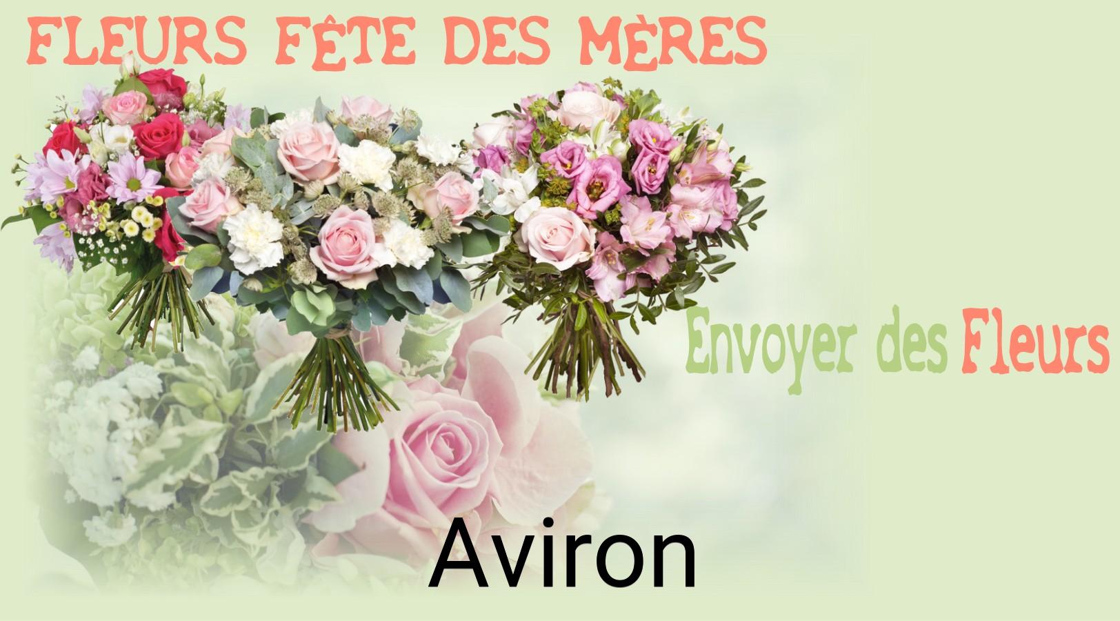 Bouquet de Fête des Mères livré à Aviron